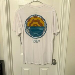 Rip curl white tee
